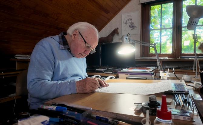 A 90 ans, Roger Leloup signe un nouvel album de Yoko Tsuno