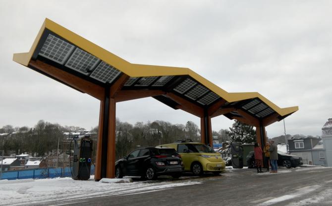 Nouvelle station de recharge rapide à Verviers