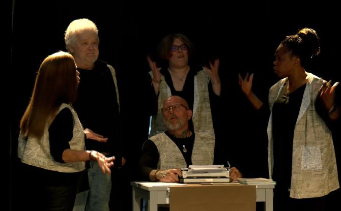 La problématique de l'illettrisme mise en scène !