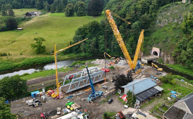 Pepinster: 5 millions d'euros pour le pont de Louheau, reconstruit pour durer