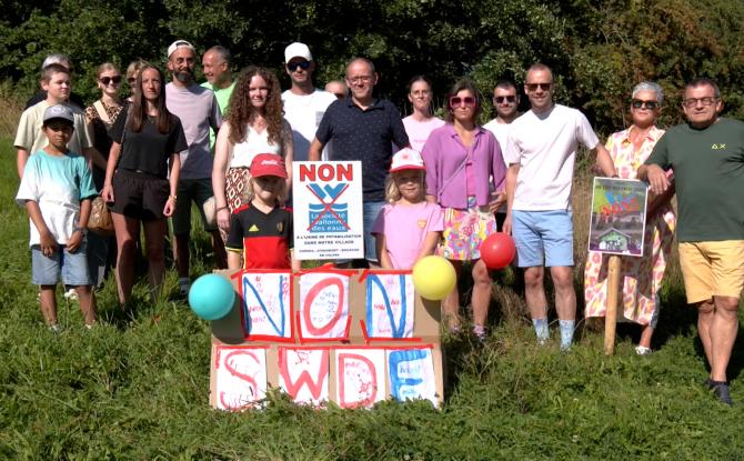 Chôdes: les riverains ne veulent pas de la station de la SWDE dans leur colline
