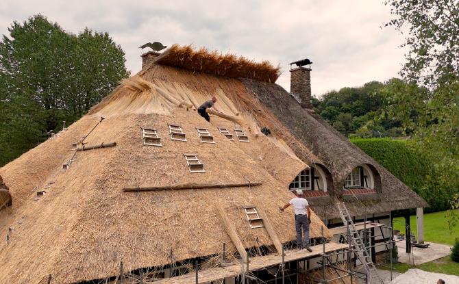 Le toit de chaume, perpétué par des passionnés