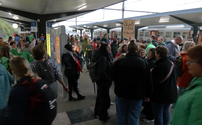 Mobilisation importante à Verviers pour la manifestation nationale