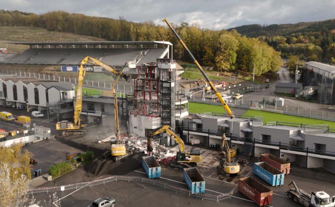 La Tour Uniroyal : un symbole de Spa-Francorchamps prête à passer le relais