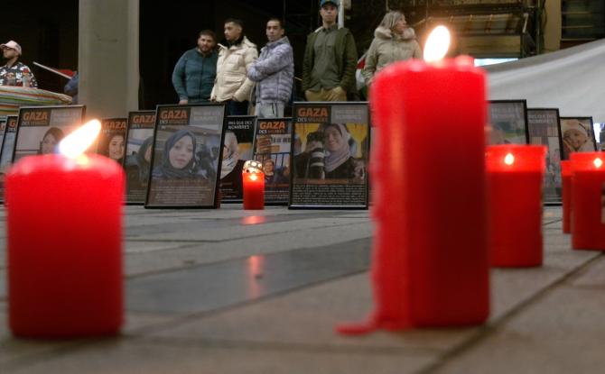 Mobilisation citoyenne pour Gaza à Verviers
