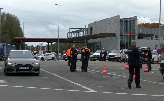 Le poste frontière de Lichtenbusch sous surveillance renforcée