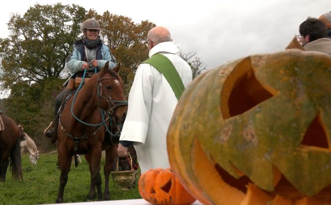 Stoumont: bénédiction des animaux pour une belle fête du Fagotin