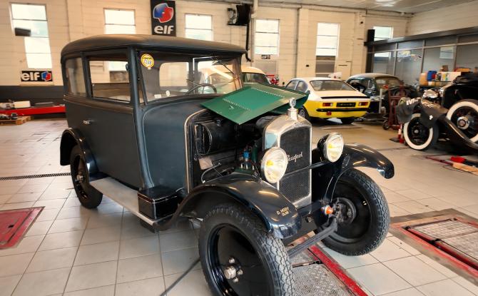 Francorchamps: une Peugeot 190 S de 1929 vendue pour la bonne cause