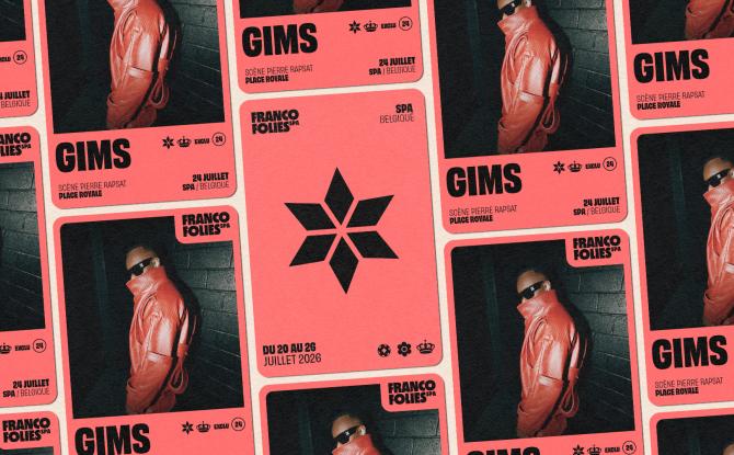 GIMS fera son grand retour aux Francofolies de Spa en 2026