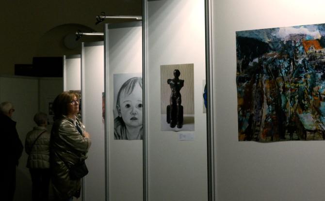 40 oeuvres d'artistes malvoyants exposées à Spa