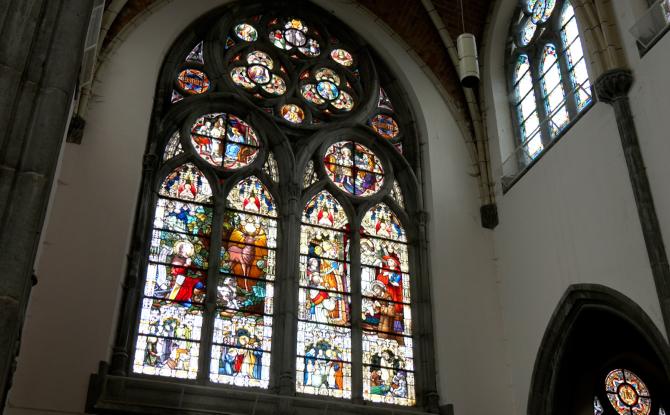 La richesse des vitraux du Pays de Herve