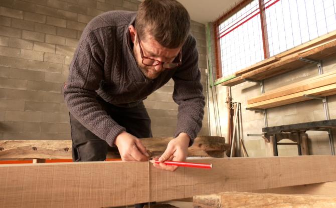 Stoumont : Marc Dublet, l'artisan-charpentier qui fait revivre les colombages