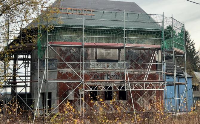 Sourbrodt: un gîte pour chauve-souris dans une ancienne cabine d'aiguillage!