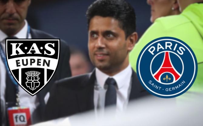 QSI, propriétaire du PSG, s’apprête à racheter l’AS Eupen !