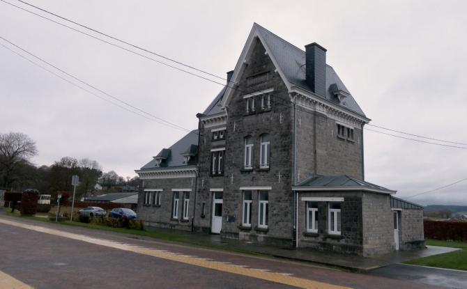 L’ancienne gare au cœur des projets 2026 à Lierneux