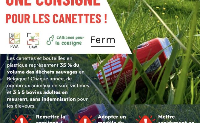 Les canettes dans les champs tuent encore dans les étables...