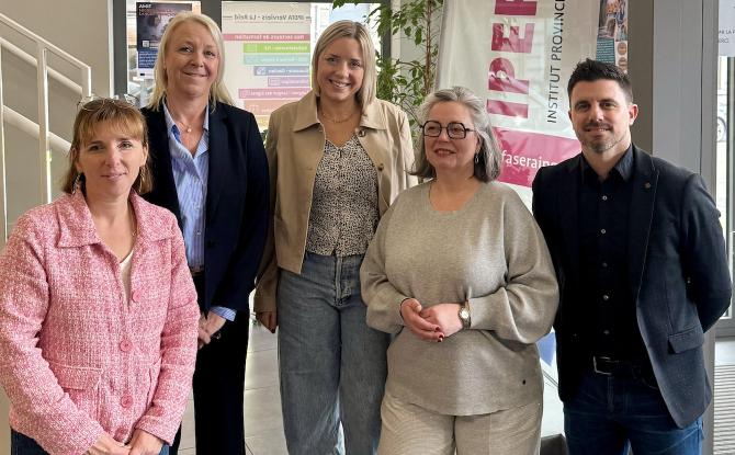 Stéphanie Cortisse à l’écoute des écoles pour adultes de Verviers