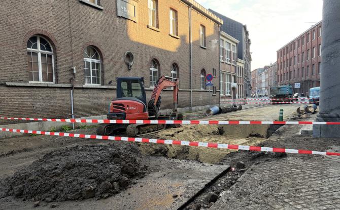 Fuite d’eau à Verviers : à quand un retour à la normale ?