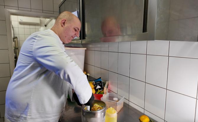 Le glacier Fabio Marasti de Heusy en finale mondiale à Las Vegas