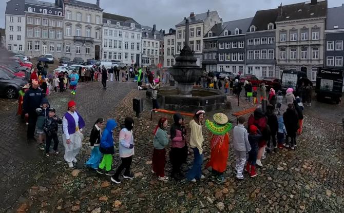 Stavelot : les élèves de l'Athénée ont lancé les festivités du Laetare