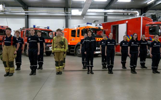 L'école des cadets, pour réaliser son rêve de devenir pompier