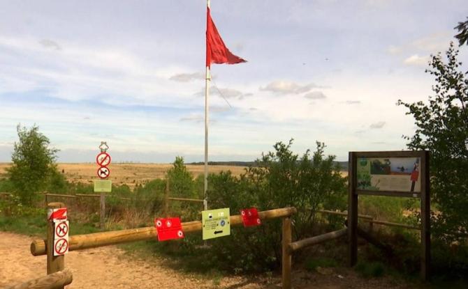 Hautes Fagnes : accès limité en raison du risque d’incendie