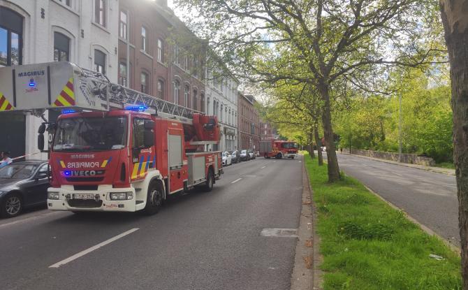 Verviers : chaudière en feu, intervention rapide des pompiers