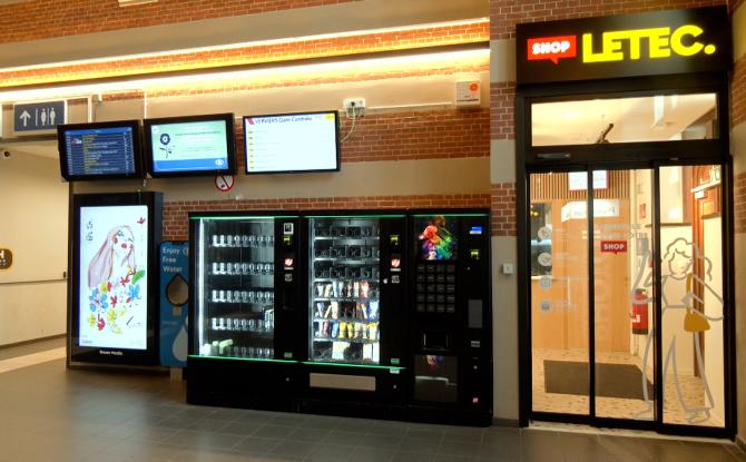 A Verviers, LETEC. s'installe à la gare