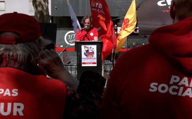 Le contexte international au coeur du 1er mai de la FGTB Verviers-Ostbelgien