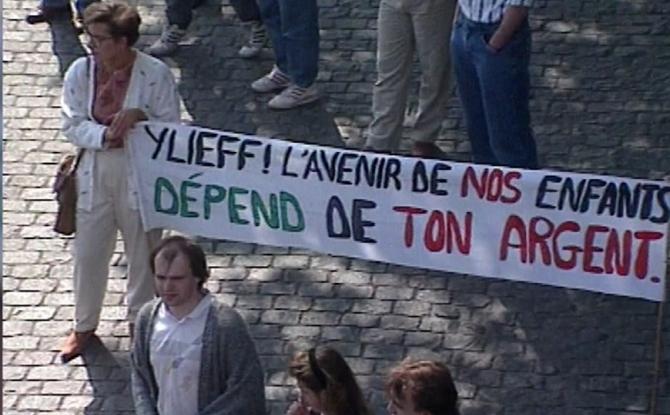 Quand les profs assiégeaient le domicile d'Ylieff: retour sur les grèves de 1990