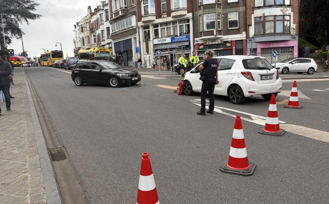 Collision à Verviers : circulation perturbée place de la Victoire