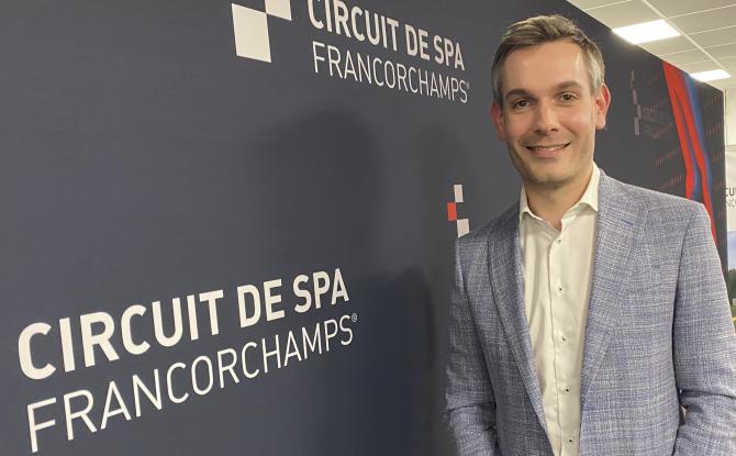 Amaury Bertholomé quitte le Circuit de Spa-Francorchamps et prend la tête de Wallonie Entreprendre