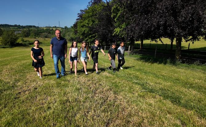 Battice : les élèves créent une balade interactive de 6 kilomètres