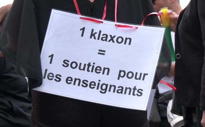 Dison : 16e jour de grève des enseignants contre des réformes jugées “inacceptables”