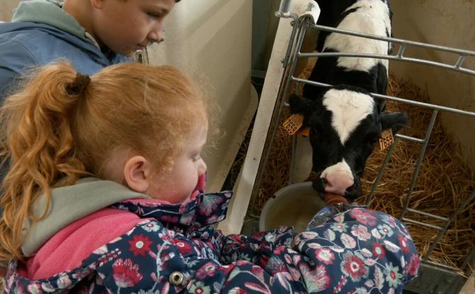 Des écoliers découvrent la ferme Zander… du sol à l’assiette
